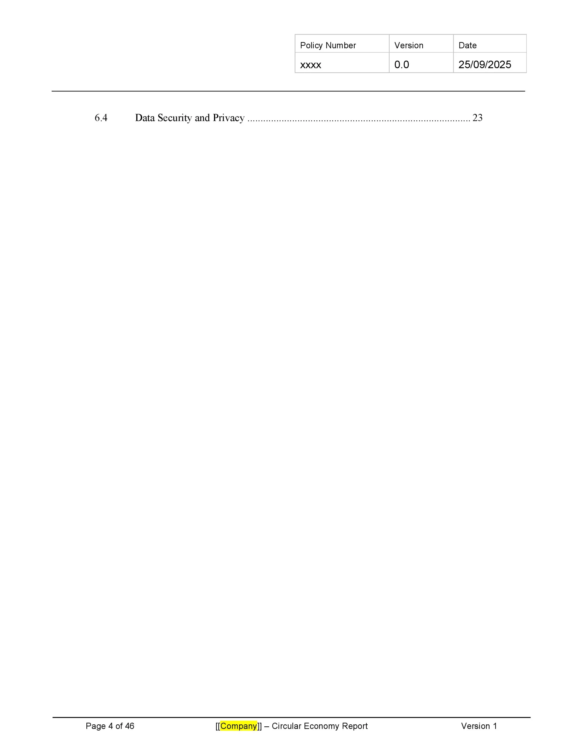 Circular Economy Report Template - Image 5
