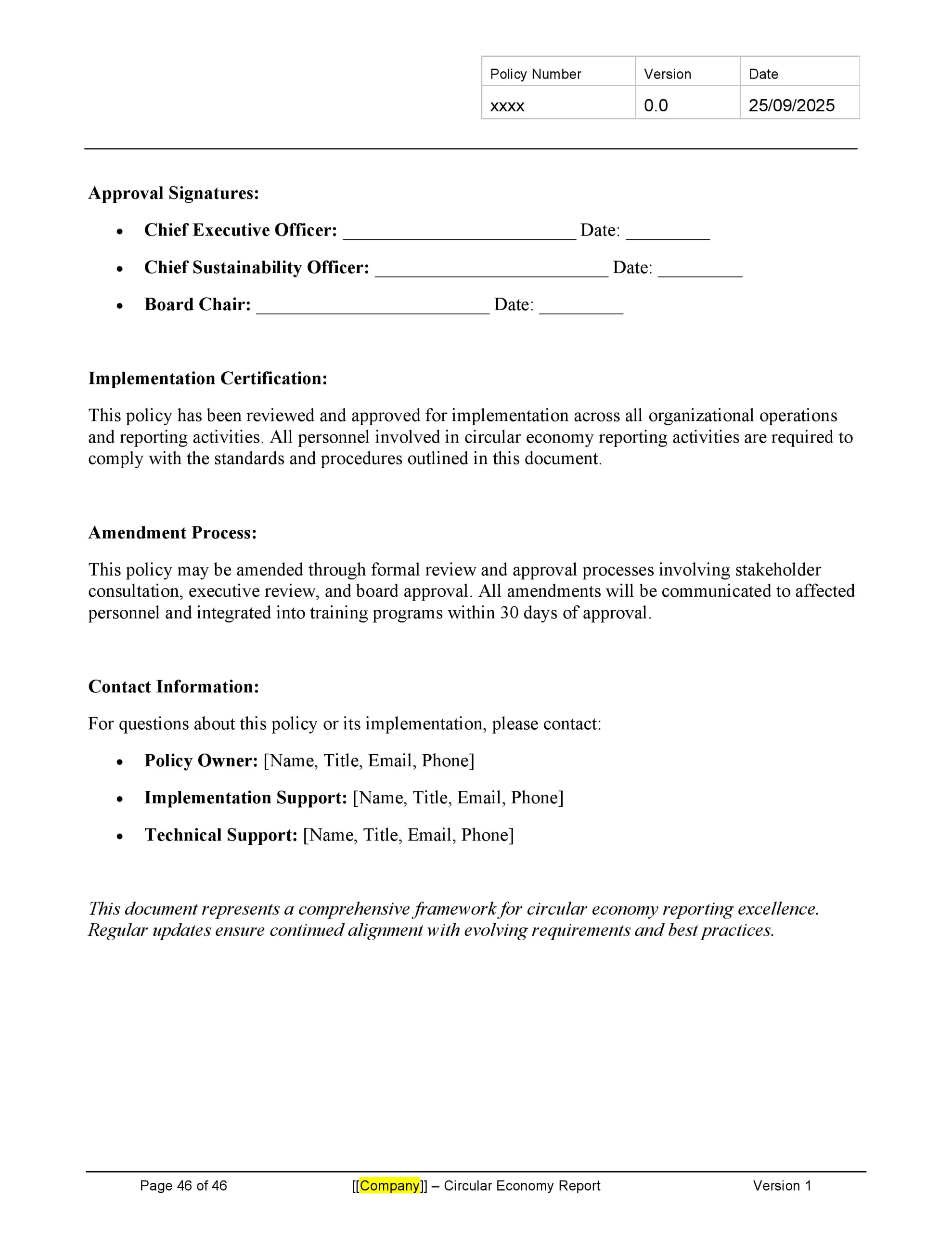 Circular Economy Report Template - Image 10